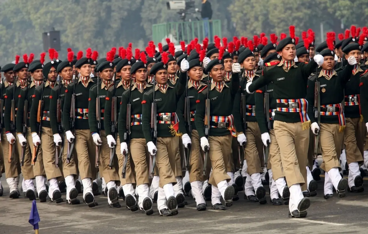 NCC Navy Wing Ceremonial White Uniform (Boys & Girls)